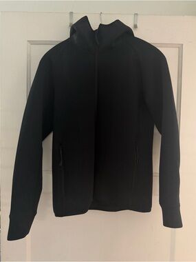 Uniqlo Black Dry Performance Zip Hoodie Unisex Small